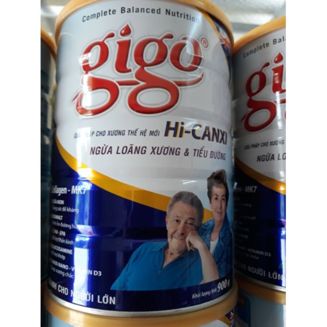 Sữa bột gigo canxi cho người già 900g