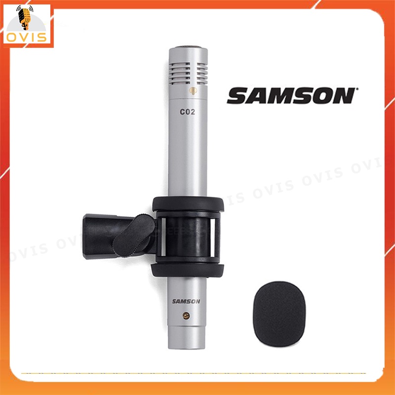 Samson C02 - Micro Thu Âm Nhạc Cụ Cho Nhà Thờ, Sân Khấu, Biểu Diễn