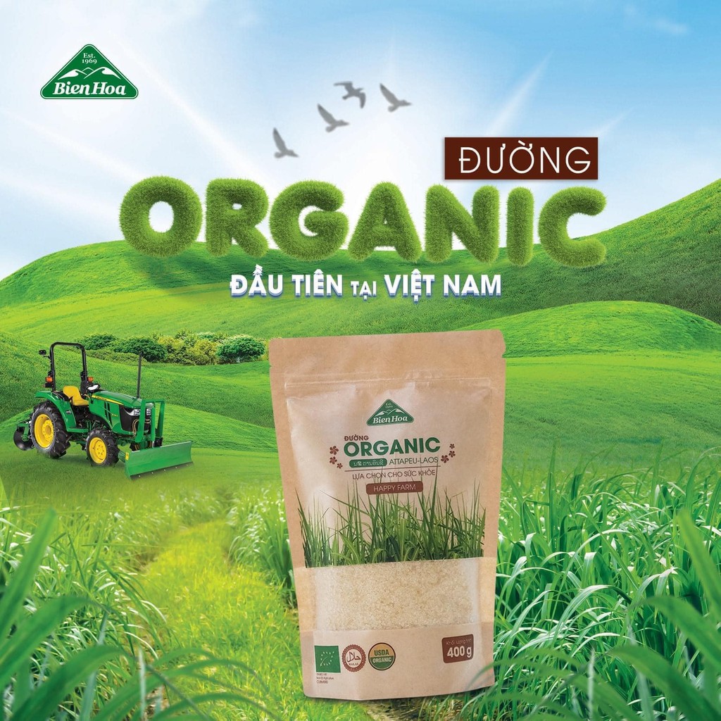 Đường hữu cơ Biên Hòa - 400g