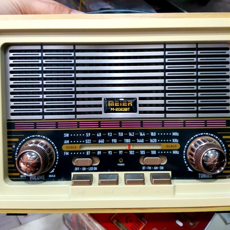 Radio MEIER M-2023BT Có Bluetooth