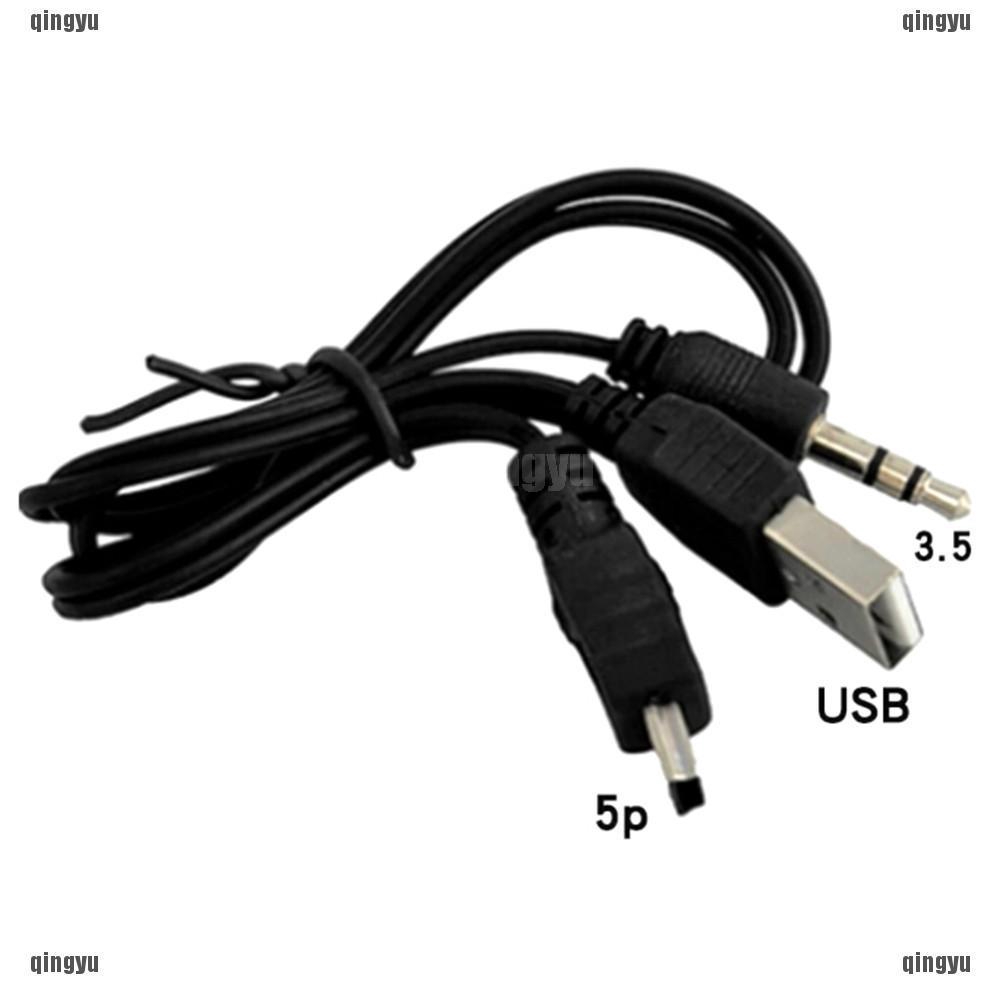 Cáp sạc , chuyển đổi từ cổng USB 2.0 sang Mini USB 2.0 3.5mm