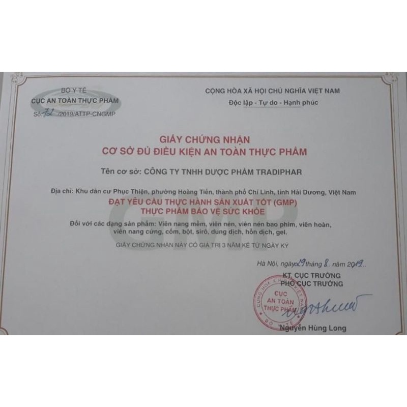 Viên bổ não MEDITAS TIỀN ĐÌNH KHANG Cải thiện chứng rối loạn tiền đình, thiểu năng tuần hoàn não - Ngày  1 viên