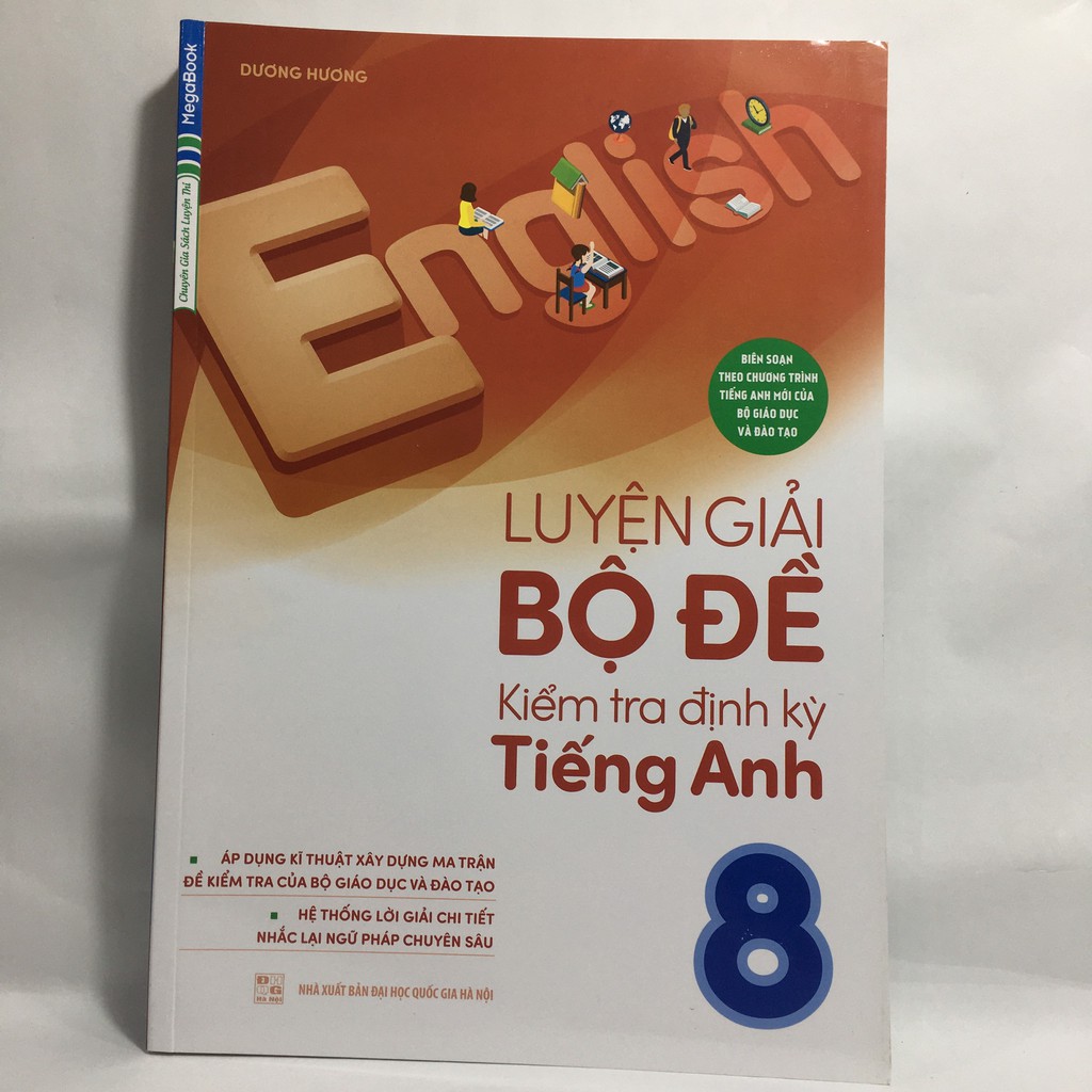 Sách Megabook - Luyện giải bộ đề kiểm tra định kỳ tiếng Anh 8 (Tái bản)