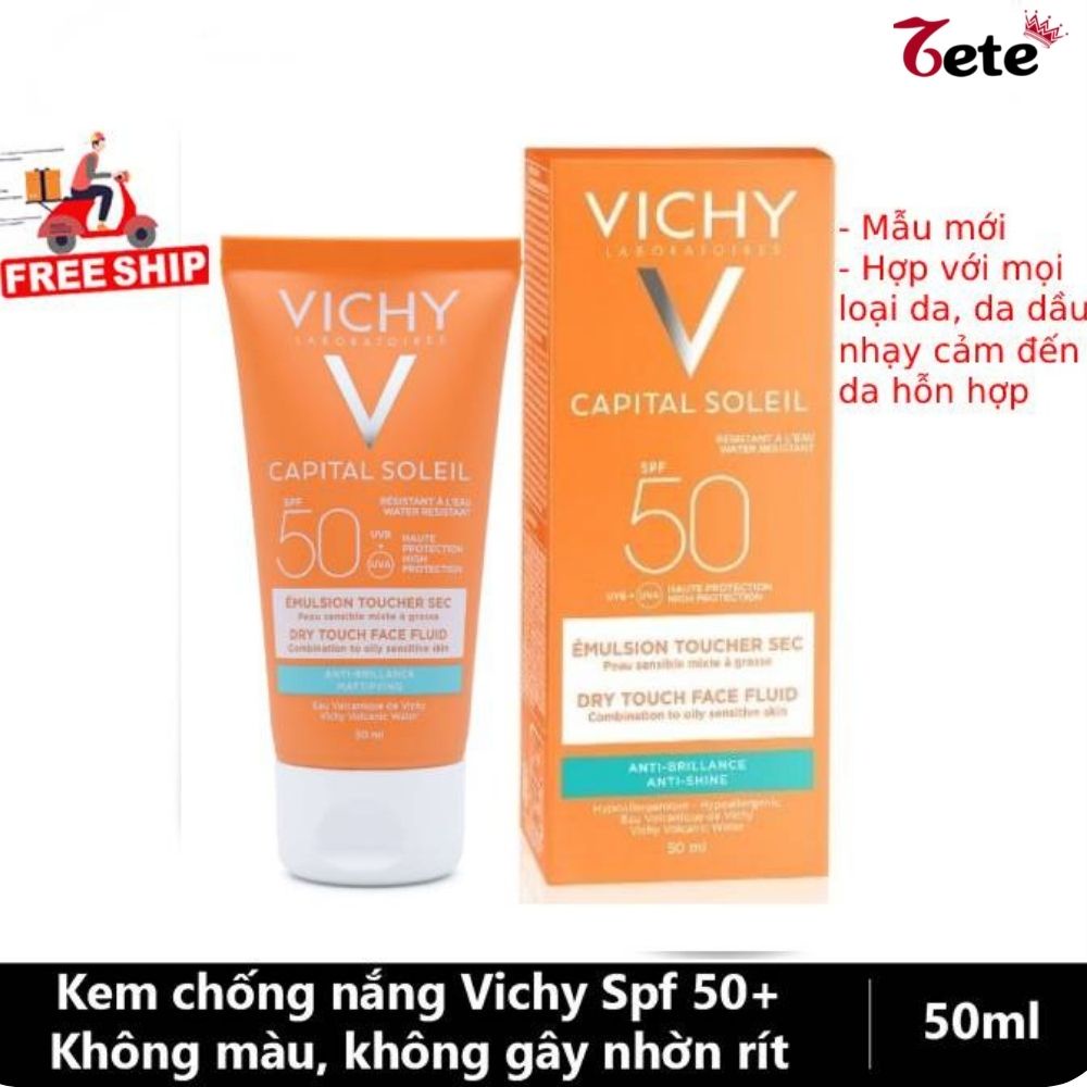 [Chính Hãng] Kem Chống Nắng Vichy Capital Soleil SPF 50 50ml