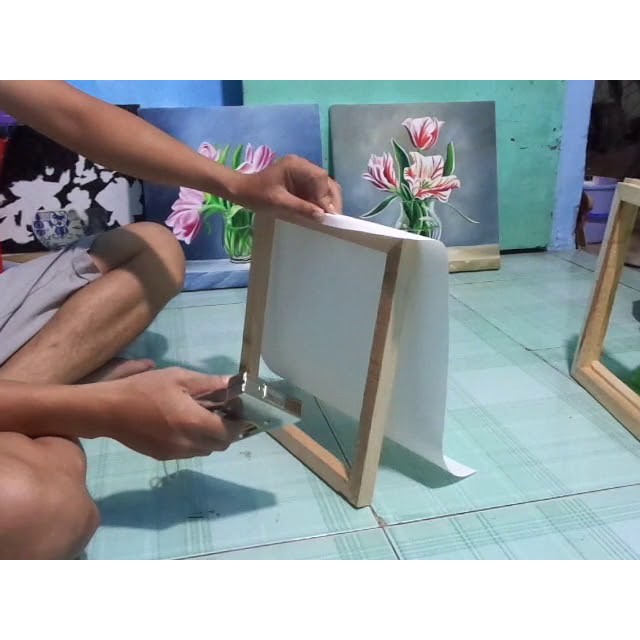 Sắt xi khổ Lớn  Khung vẽ tranh, Căng tranh vẽ sơn dầu, acrylic. 15 X 15 cm & 60 X 120 cm