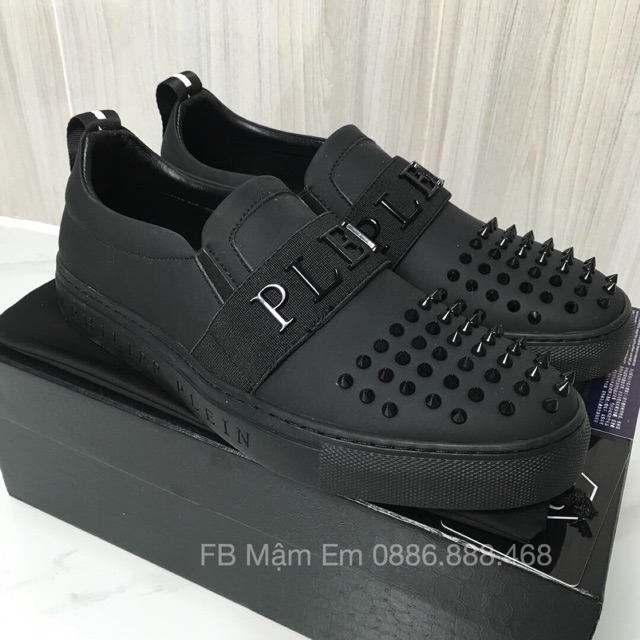 Philipp Plein giày slipon cực đẹp. Hàng siêu cấp cực chất.