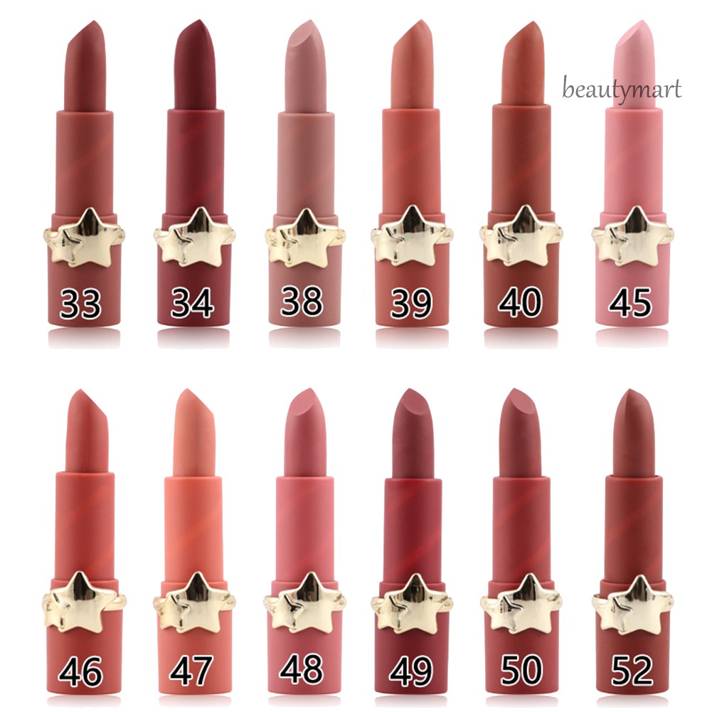 [Hàng mới về] Son kem màu lì lâu trôi chống thấm nước không dính trọng lượng 3..4g