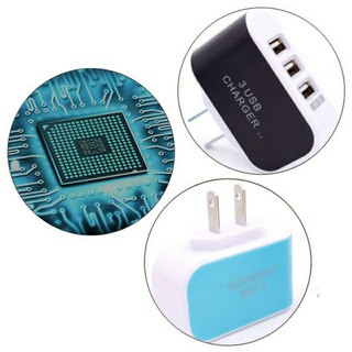 Sạc đa năng 3 cổng USB