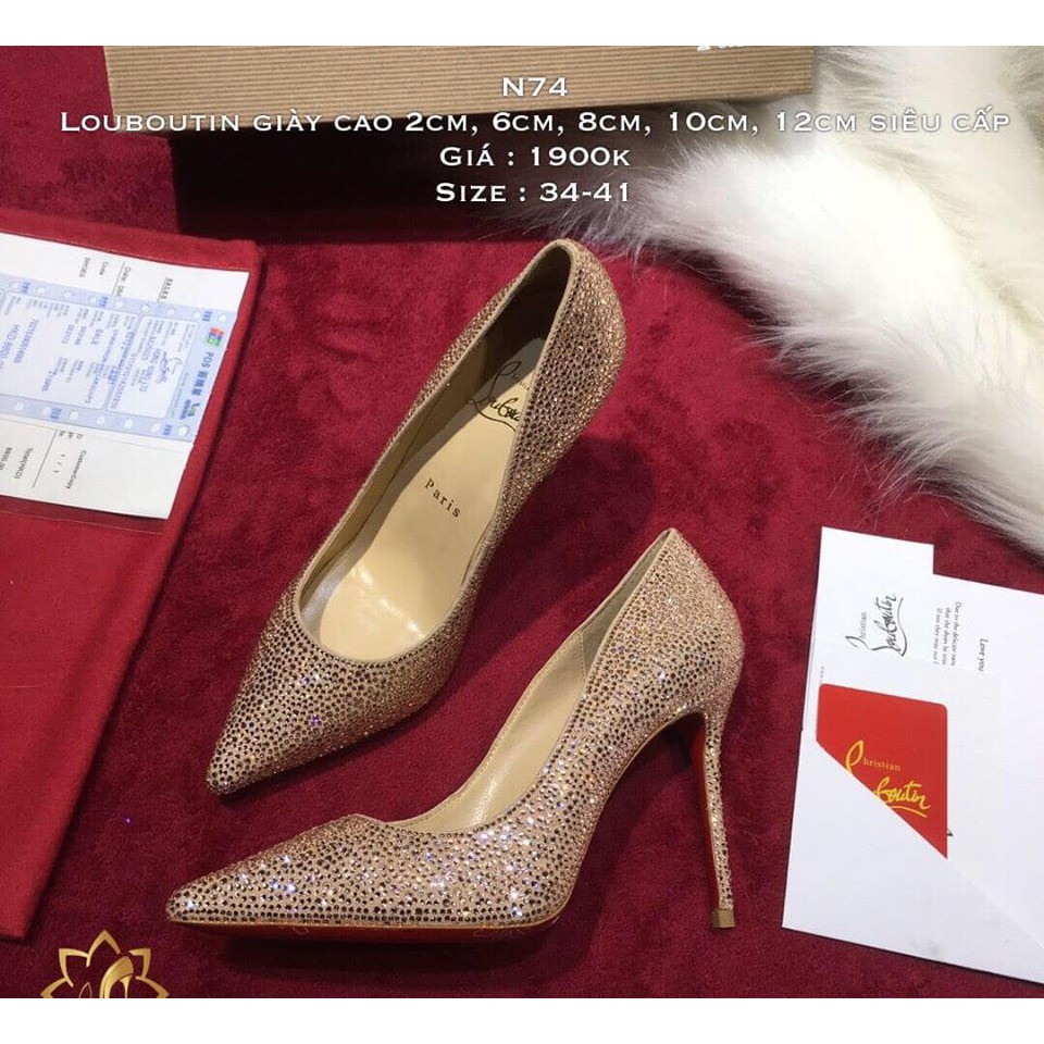 Giày cao 2cm, 6cm, 8cm, 10cm, 12cm cao cấp