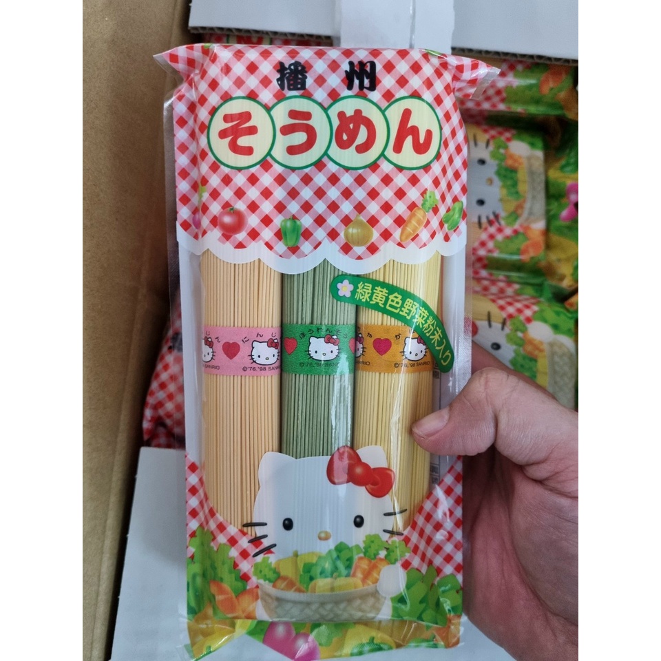 Mì somen rau củ Hello Kitty 300g date 2023