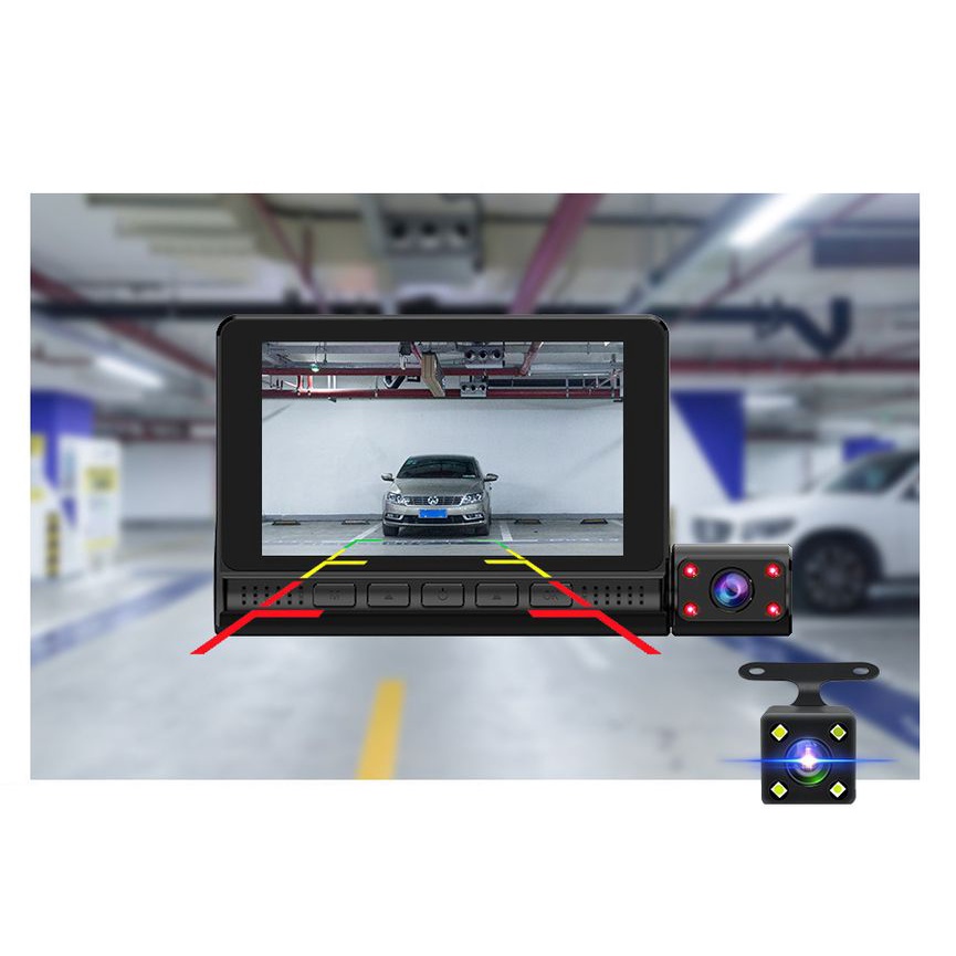 Camera hành trình ô tô A3 PLUS 1080P Cảm ứng mượt mà, dễ sử dụng, hỗ trợ tiếng Việt cho xe ô tô 12v-20v - gomhang.vn