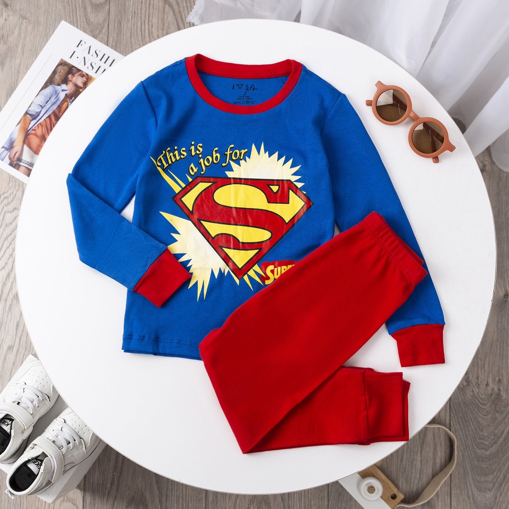 Bộ dài tay bé trai - PIKA KIDS - Chất liệu bozip xuất dư cho bé trai từ 12-25 kg