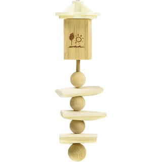 Xiên nang mực, gỗ treo cố định - đồ chơi cho chim -  Cuttlebone Stick #B142