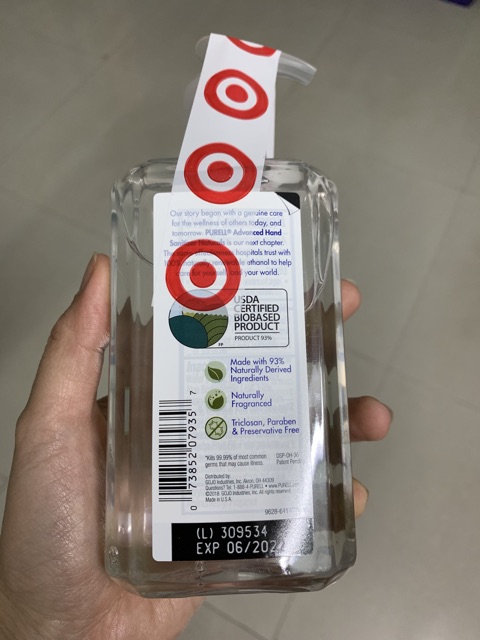 GEL RỬA TAY KHÔ DIỆT KHUẨN PURELL ADVANCE (HÀNG MỸ) | BigBuy360 - bigbuy360.vn