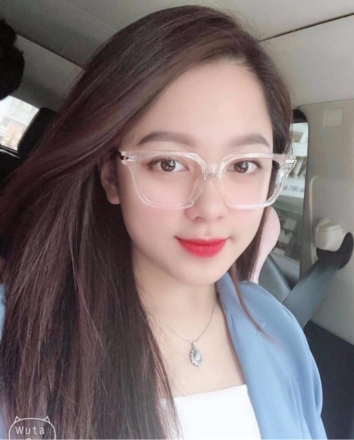[GIÁ SỈ] MẮT KÍNH THỜI TRANG CHỮ V TRONG SUỐT GỌNG VÀNG SANG CHẢNH | BigBuy360 - bigbuy360.vn