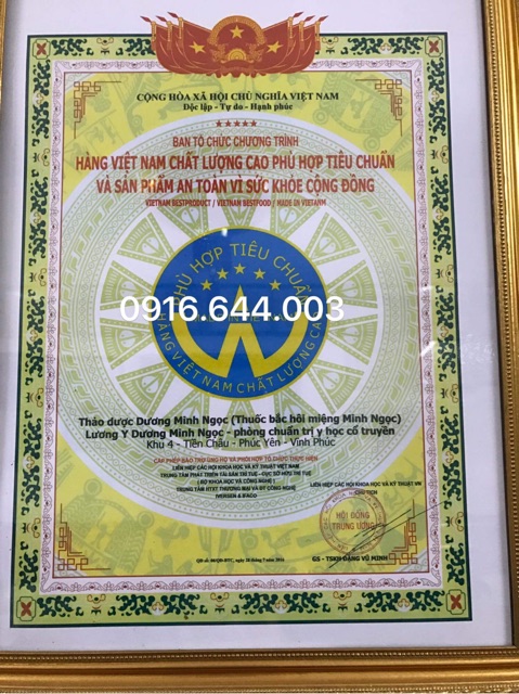 Thuốc chữa hôi miệng Minh Ngọc | BigBuy360 - bigbuy360.vn