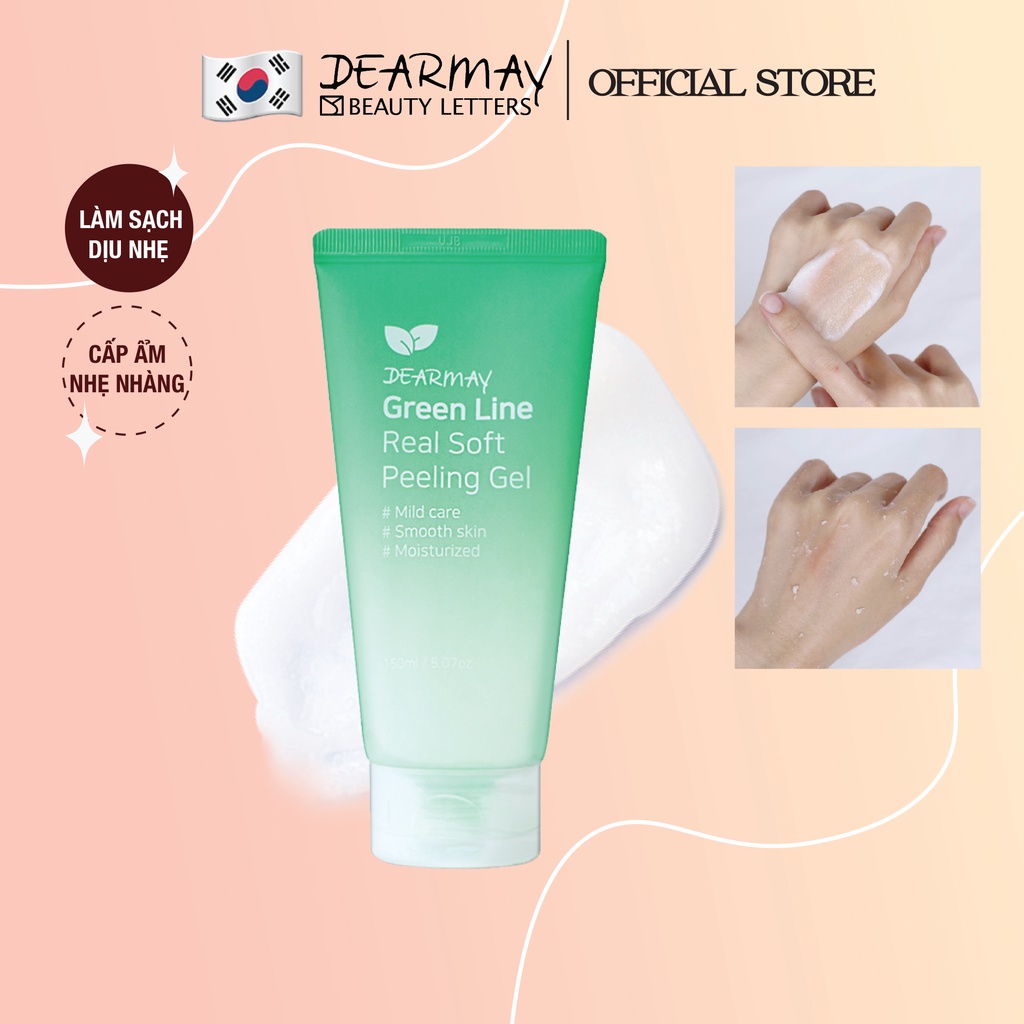 Tẩy Tế Bào Chết Dearmay Green Line Real Soft Peeling Gel 150ml