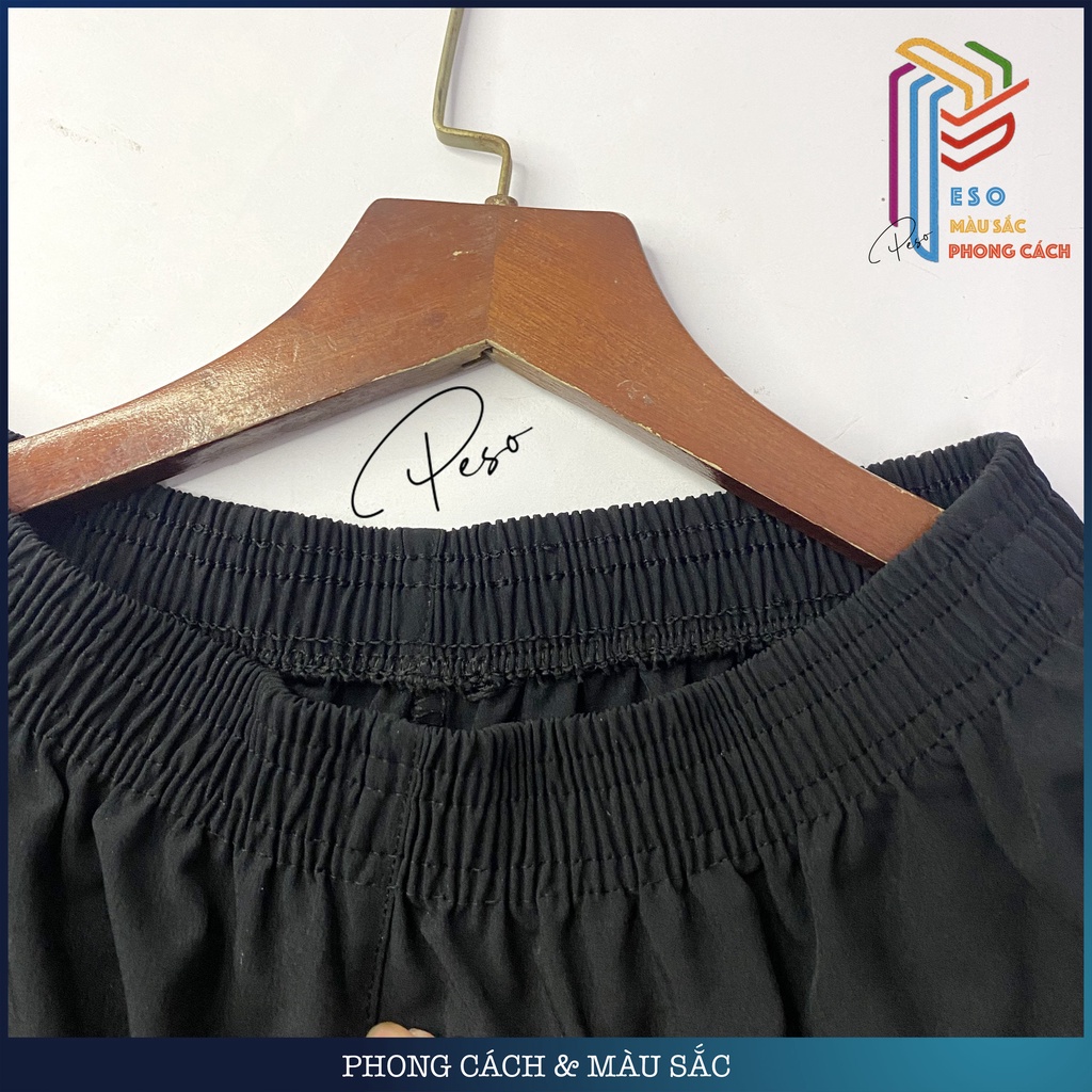 Quần đùi nam trơn vải gió Basic Quần short nam dù PESO - M15