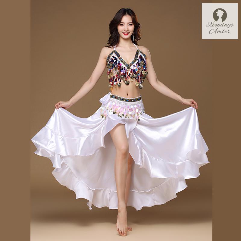 XTopDays|Set 3 món trang phục múa bụng độc đáo cho nữ tùy chọn màu sắc