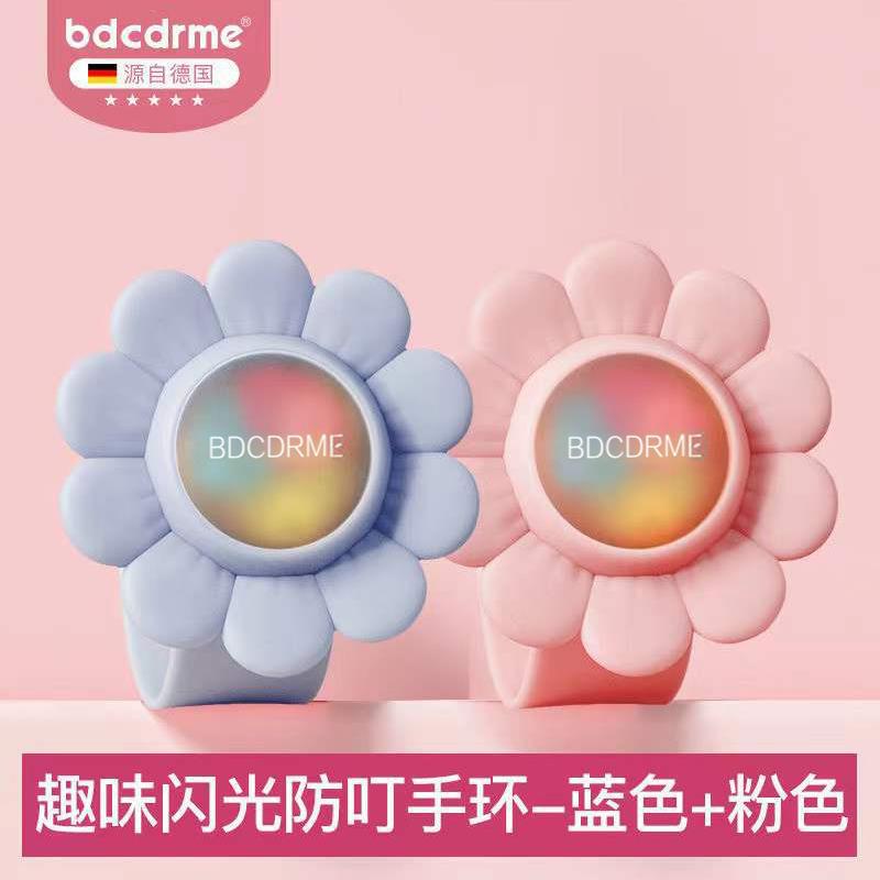 Vòng Đeo Tay Dạ Quang Chống Muỗi Kiểu Hoạt Hình Cho Bé