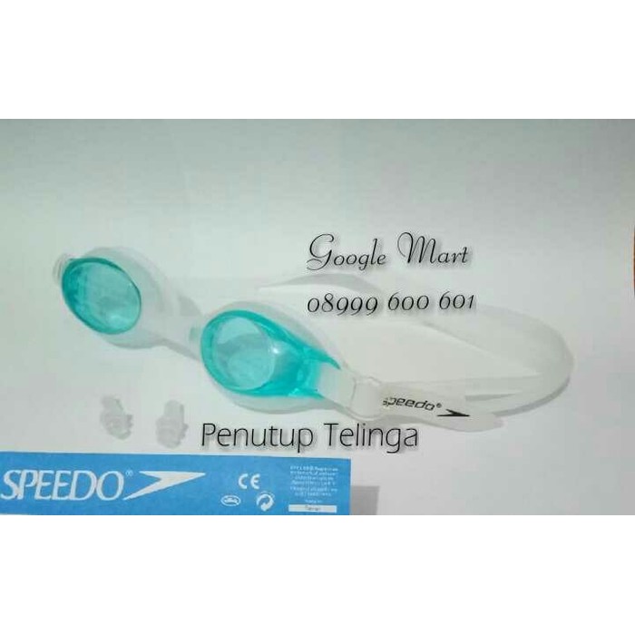 Speedo Bộ Kính Bơi + Nút Bịt Tai Chống Tia Uv 20-100