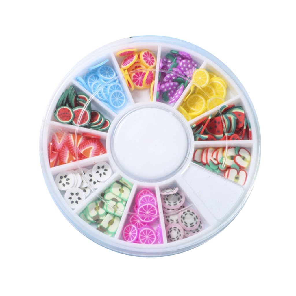 [Hàng mới về] Hộp hạt phụ kiện trang trí móng tay nghệ thuật thiết kế nhiều mẫu tùy chọn đáng yêu bắt mắt