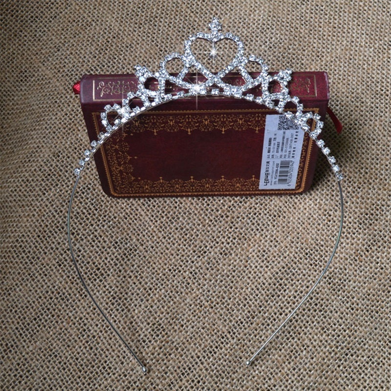 Vương miện cô dâu đính đá pha lê thời trang