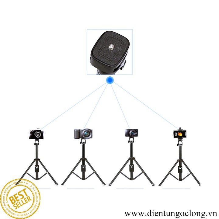 GẬY CHỤP HÌNH SEFLIE 3 CHÂN 2IN1 YUNTENG YT-1688 | BigBuy360 - bigbuy360.vn