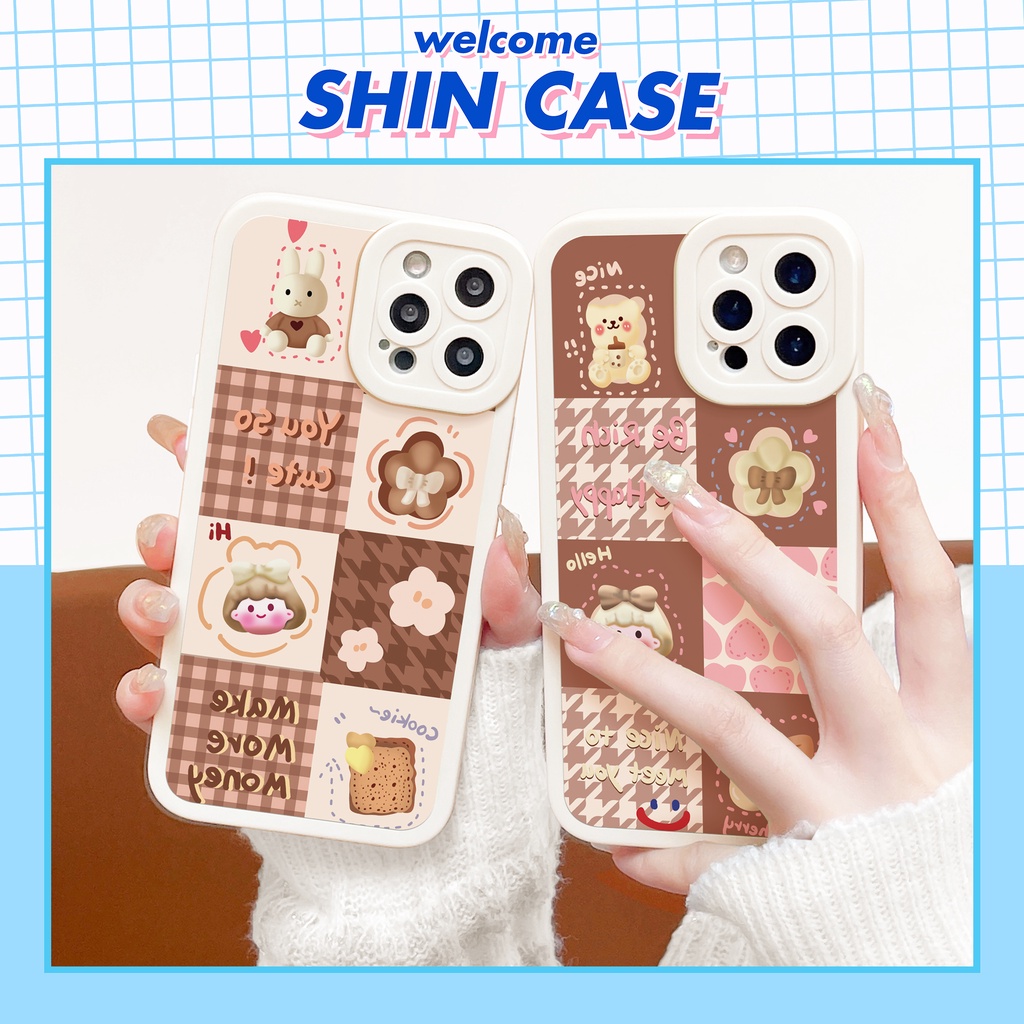 Ốp lưng iphone Bánh Mì cạnh vuông 6/6plus/6s/6splus/7/7plus/8/8plus/x/xs/11/12/13/14/pro/max/promax/plus/shin/case