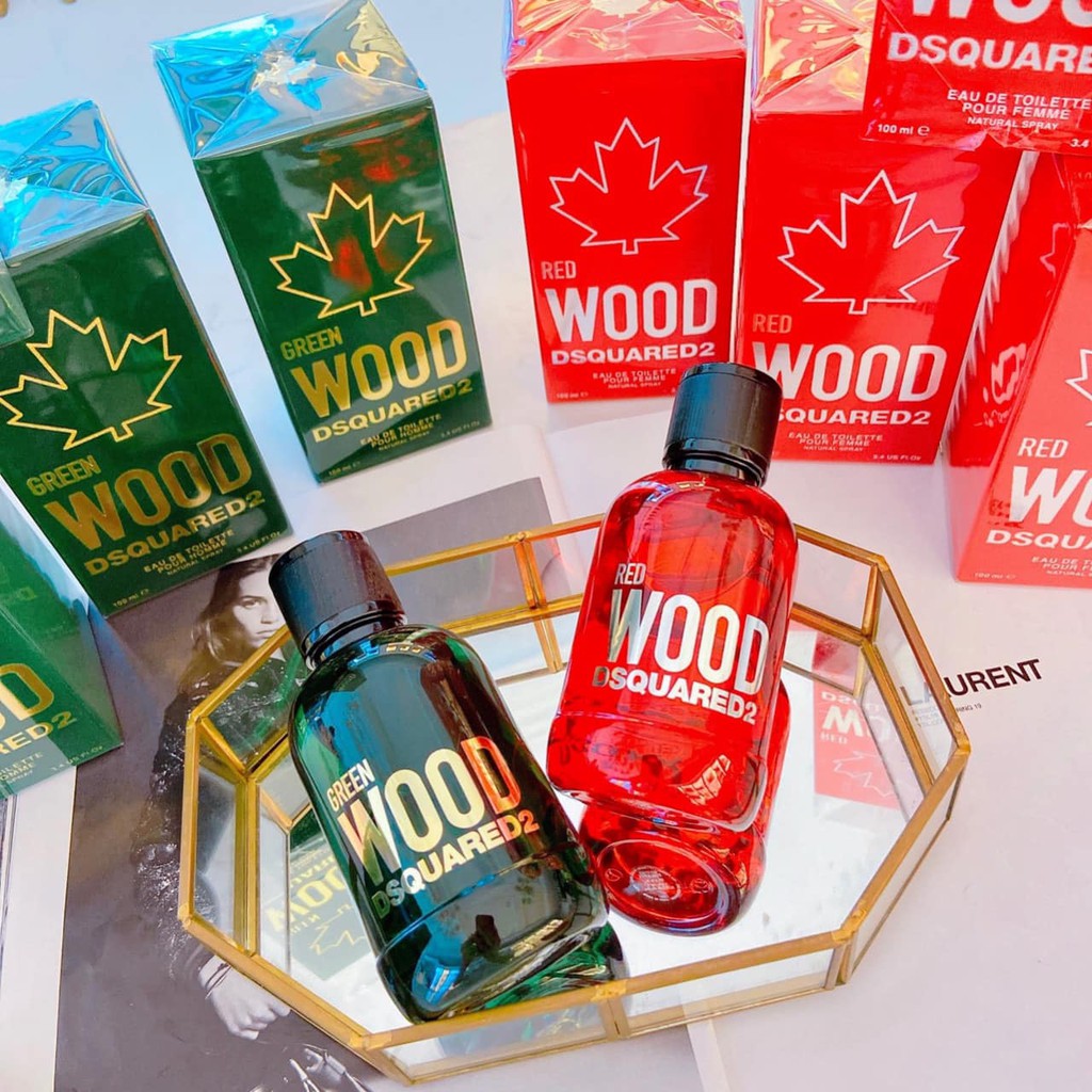 💎LEON💎Mẫu Chiết Nước Hoa Nam DSQUARED² Green Wood Pour Homme [Pinkyhouse95]