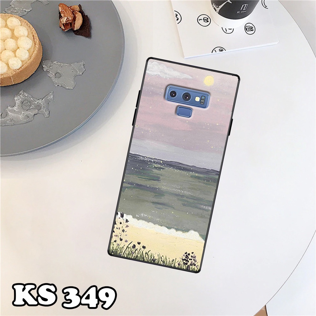 Ốp lưng Samsung Note 9 - Samsung Note 8 - Samsung Note 7 (Note Fe) - Ốp in hình Cánh đồng hoa - Chất liệu TPU