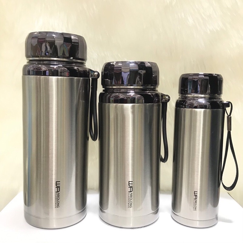Bình giữ nhiệt inox 304 dung tích 1500ml 3 lớp cách nhiệt, bình đựng nước giữ nóng 10h, lạnh hơn 20 giờ