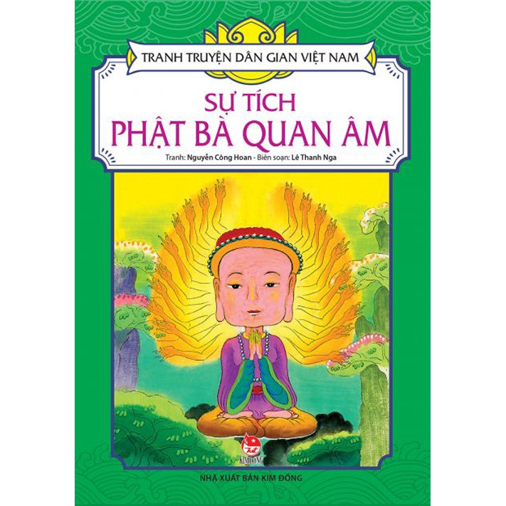 Sách - Tranh Truyện Dân Gian Việt Nam - Sự tích Phật bà Quan Âm - 2020 - KDTT12893