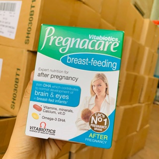 Vitamin tổng hợp Pregnacare Breast feeding Bú Anh 84 viên