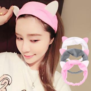 New cat ear ribbons Korean makeup wash cat ears headband luxury hair accessories gift a generation