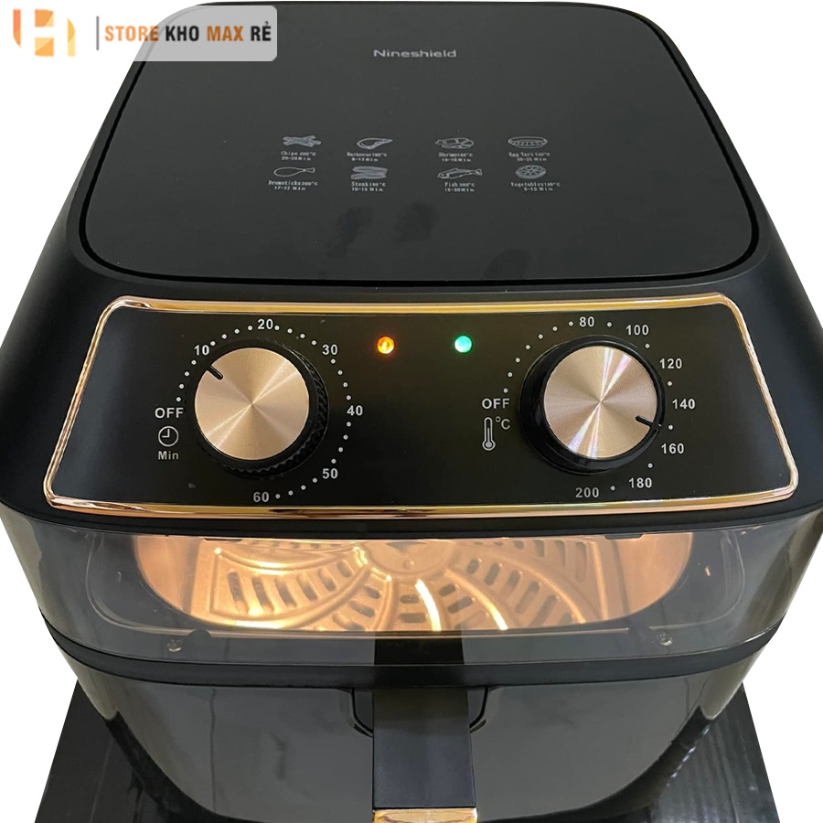 Nồi Chiên Không Dầu Dung Tích 10 Lít KB-8001M - Bảo hành 12 tháng