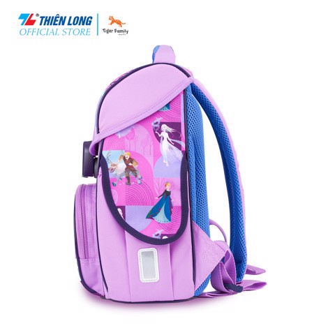 Balo học sinh, cặp chống gù Jolly nhân vật hoạt hình Disney Mickey/Minnie/Frozen, trọng lượng siêu nhẹ, khóa Fidlock