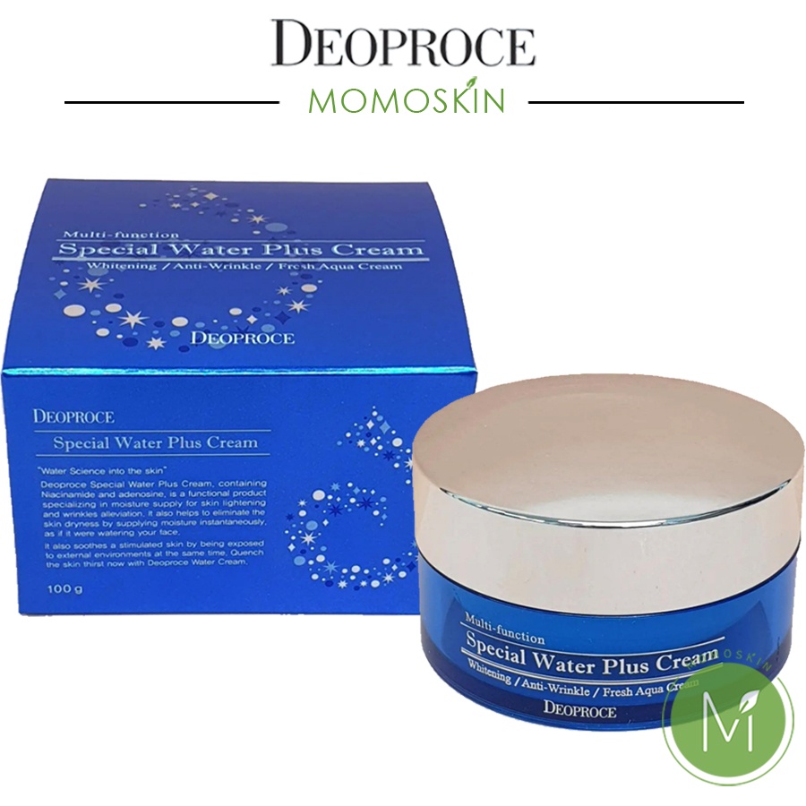 Kem dưỡng nước đặc biệt Deoproce Special Water Plus Cream 100g