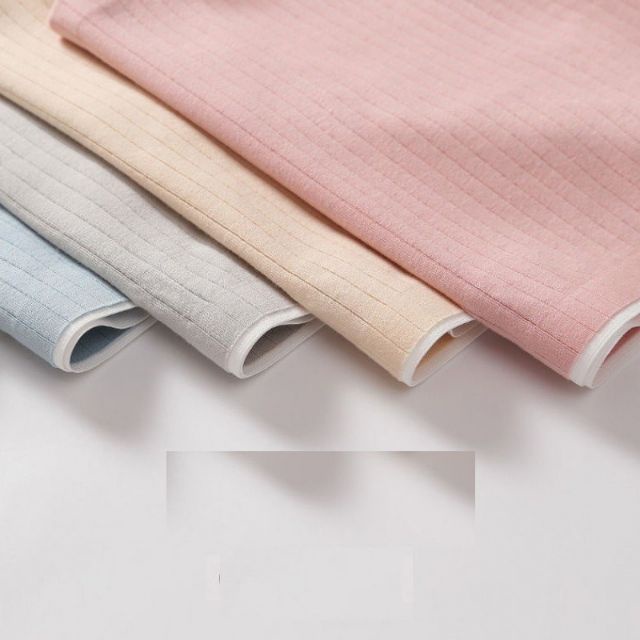 Quần lót cotton tăm cạp ép không đường may kháng khuẩn thấm hút mồ hôi 86019
