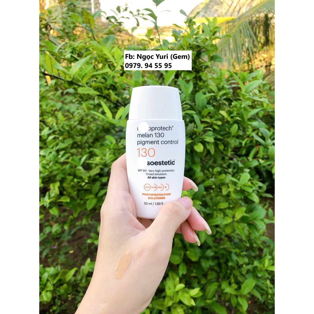 Kem Chống Nắng Ngừa Nám Cao Cấp Mesoestetic Melan 130+ Pigment Control.