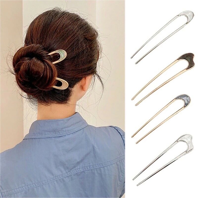 Kẹp tóc chữ U xà cừ