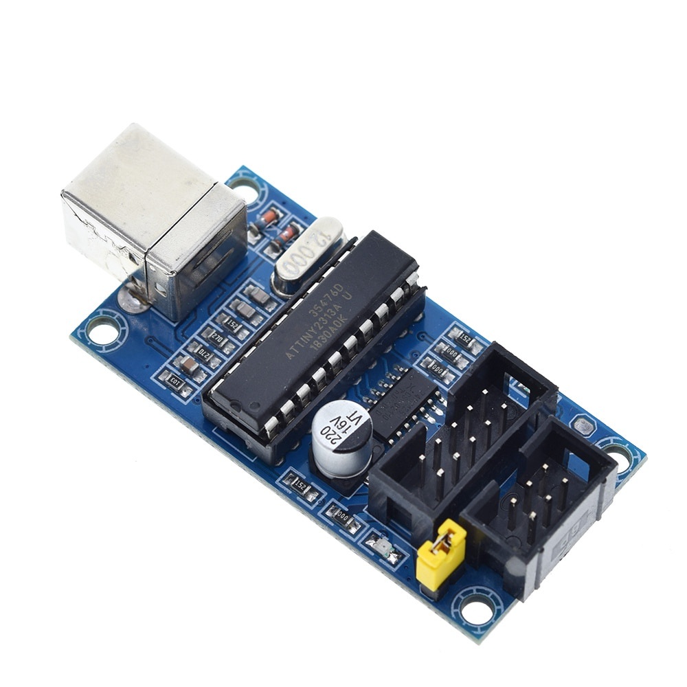 1 Bộ Lập Trình Usbtinyisp Avr Isp 6pin Cho Arduino Meag2560 Uno R3