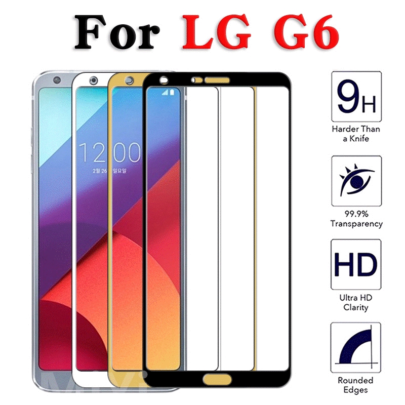 Miếng dán kính cường lực 9H bảo vệ màn hình máy LG G6