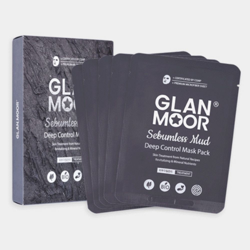 Mặt nạ giấy Hàn Quốc Glan Moor kiểm soát dầu và loại bỏ mụn đầu đen  - Date 25/5/2023