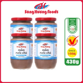 4 Hũ Mắm Ruốc Chà Sông Hương Foods Hũ 430g - Nấu bún bò , chấm xoài , chấm thịt luộc , kho thịt