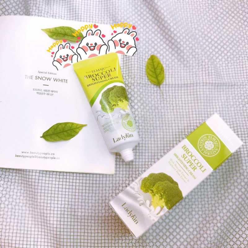 Kem dưỡng trắng bông cải xanh Ladykin Broccoli Super Brightening Cream