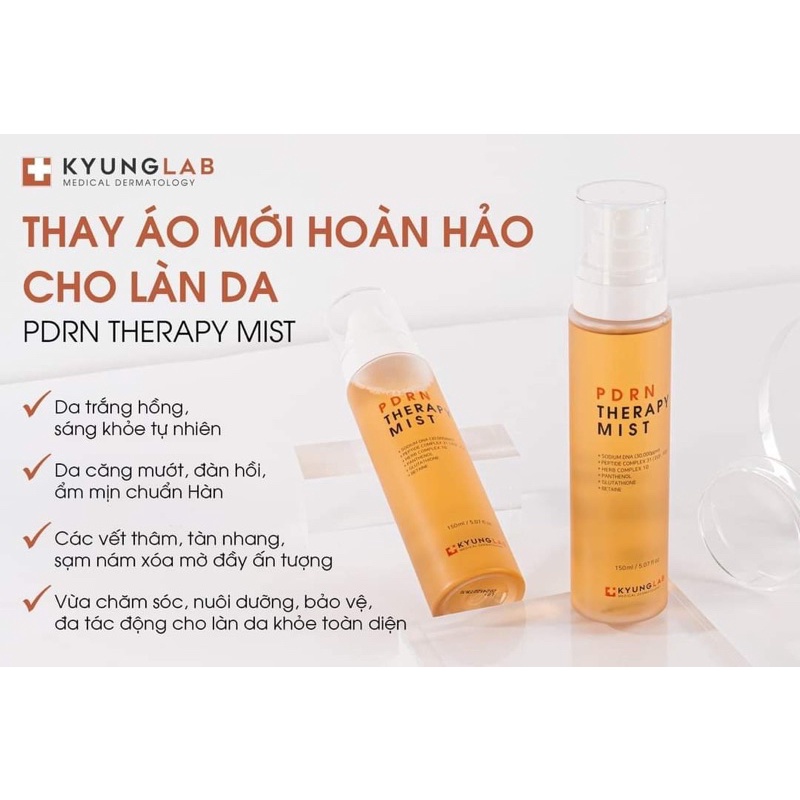 Xịt Khoáng Tế Bào Gốc Kyung Lab PDRN Therapy Mist