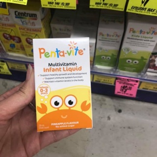 Multivitamin dành cho trẻ sơ sinh
