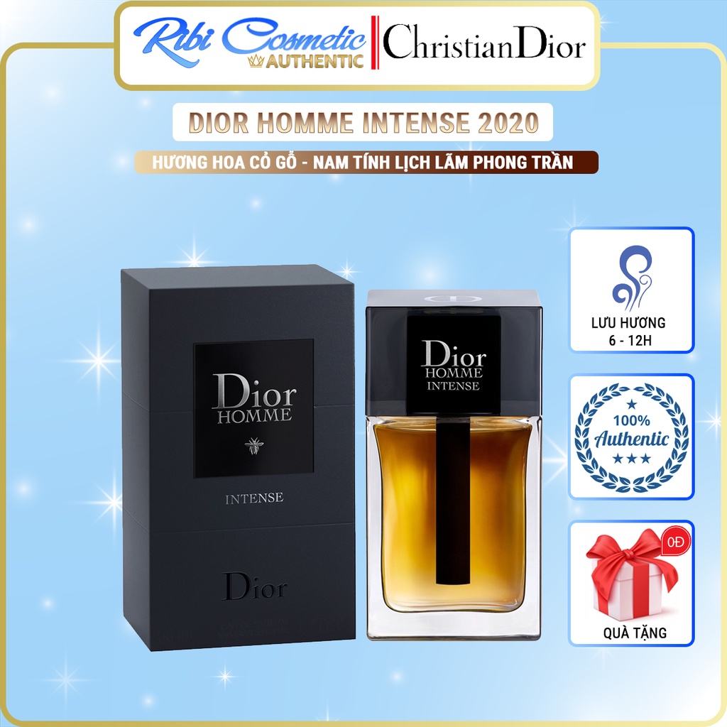 Nước hoa nam Dior Homme Intense 2020 Lưu hương lâu Lịch lãm, Nam tính, Hấp dẫn | BigBuy360 - bigbuy360.vn