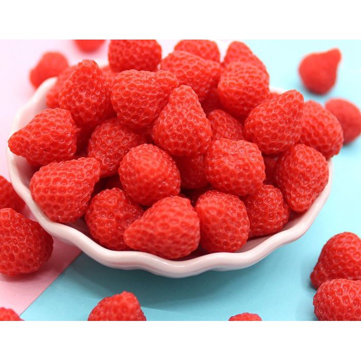 Trái cây mini trang trí nhà búp bê - Trái quýt - charm - resin